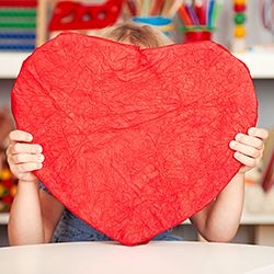 Help your kids make meaningful valentines with these simple projects. 