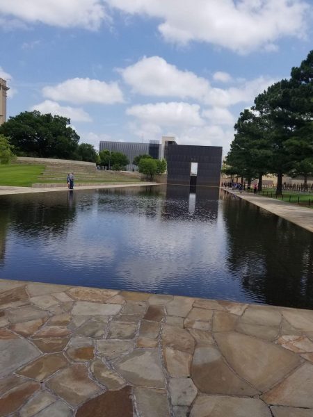 The Oklahoma City Memorial Museum Reflection Pool