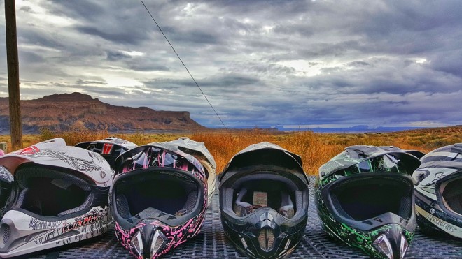 Helmets. Image taken by Beth Santos on a Samsung Galaxy S6 edge+.