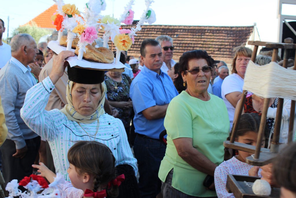 A typical Portuguese parade -- the whole town gets involved.